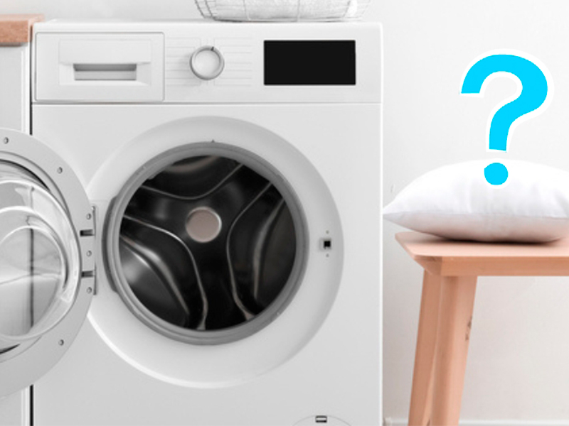 можно ли стирать подушки