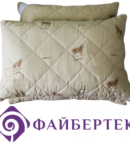 Подушка с наполнителем шерсть Мериноса (арт. С.ШМ.П)