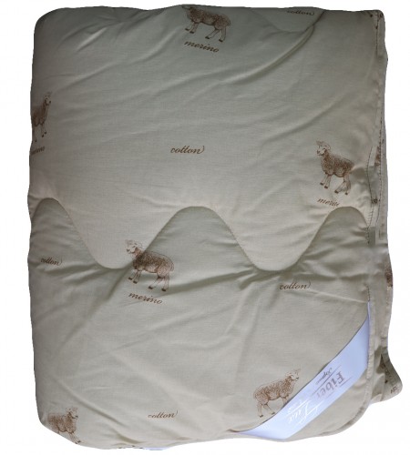 Одеяло из шерсти Мериноса (всесезонное)