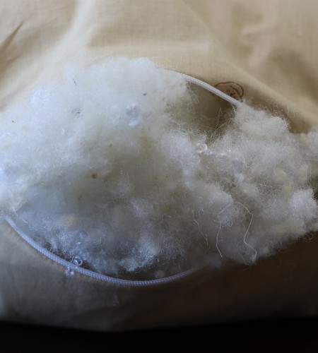 Подушка с наполнителем Овечья шерсть (арт. Ш.П.)