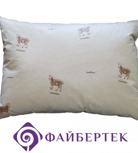 Подушка с наполнителем Овечья шерсть (арт. Ш.П.)